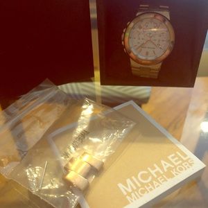 Rose gold Michael Kors Watch